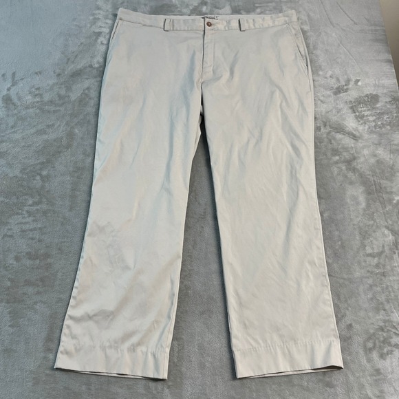 Nike Other - Nike Golf Tour Performance Dri-FIT Pants Mens 42 Light Khaki Tan White Casual